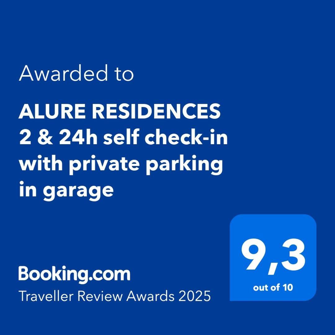 Alure Residences 2 & 24H Self Check-In, Parking In The Garage In The Apartment Building Included, New Building, Terrace, Green Location With A Forest Park With A Lake, Children'S Playground Banska Bystrica Bagian luar foto